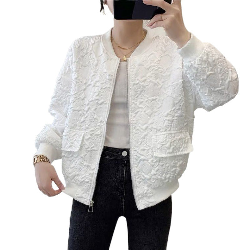 Women's Short Baseball Uniform Women's Jacket Casual Jacket Western Style